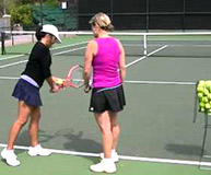 Tennis Instruction with Stacy Potter in Ojai CA
