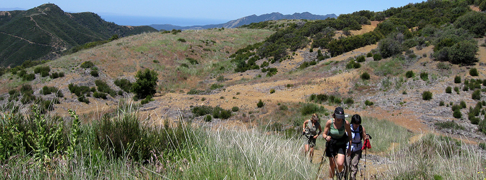 Hiking in Ojai - Photo courtesy of Rich Miskie